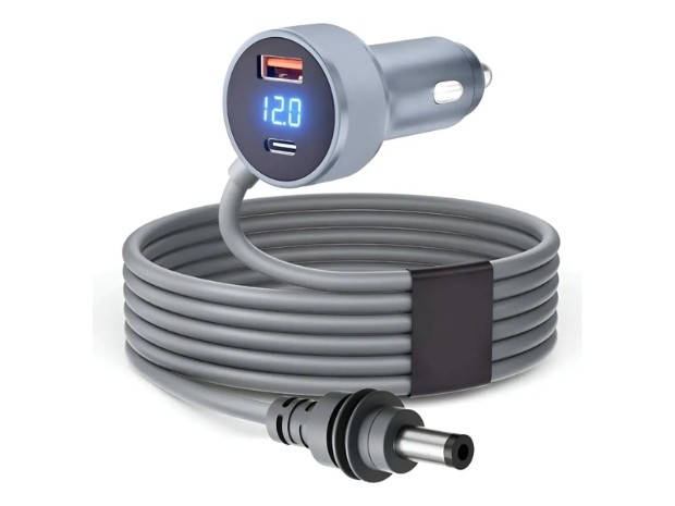 &u++ CARGADOR AUTO PARA STARLINK MINI + 1 TIIPO C CAMION 24V